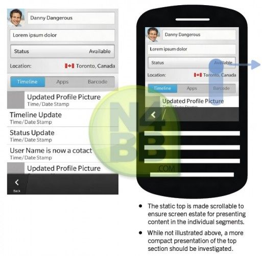BBM’in BlackBerry 10 versiyonuna ait yeni detaylar internete sızdı