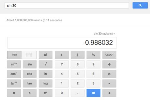 Google bilimsel hesap makinesini kullanıma sundu