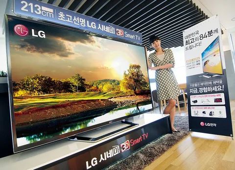 LG 22 bin dolarlık 84 inç 4K UHDTV için ön siparişleri toplamaya başladı