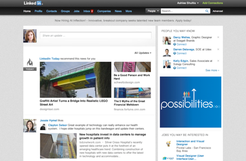LinkedIn’in ana sayfası daha görsel bir tasarıma kavuşacak