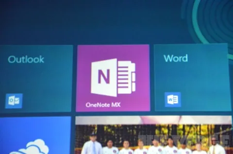 Microsoft Windows 8’e özel Metro tarzı One Note uygulamasını gösterdi