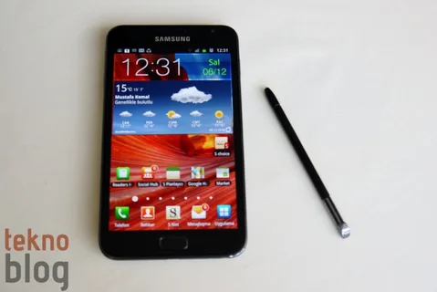 5.5 inç ekranlı Galaxy Note II ağustosta tanıtılabilir