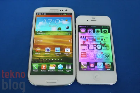 Samsung Galaxy S3 (S III) vs. iPhone 4S