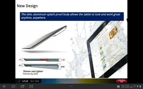 Tegra 3 işlemcili, Tablet S’ten daha ince Sony Xperia Tablet yüzünü gösterdi