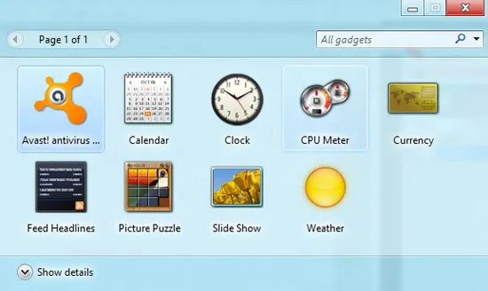 windows-7-desktop-gadgets Microsoft Windows 8 ile masaüstü araçlara elveda diyebilir