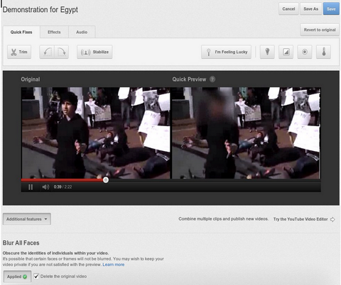 YouTube hassasiyet taşıyan videolar için yüz bulanıklaştırma teknolojisini tanıttı