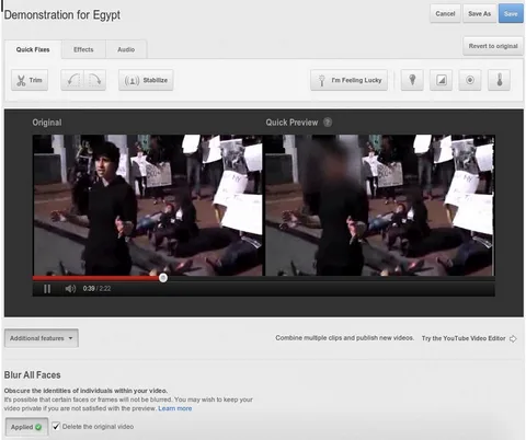YouTube hassasiyet taşıyan videolar için yüz bulanıklaştırma teknolojisini tanıttı
