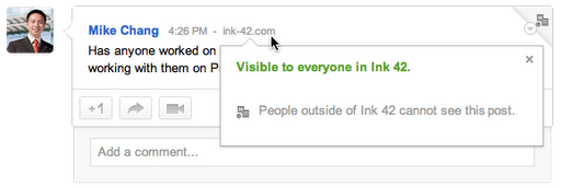 Google Google+ için kurumsal özellikleri devreye soktu