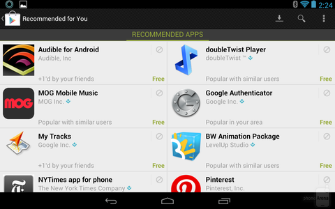 Google Play Store’da kişisel uygulama önerileri verilmeye başlandı