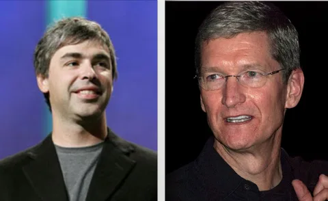 Apple ve Google patent anlaşmazlıklarıyla ilgili olarak CEO seviyesinde görüşüyor