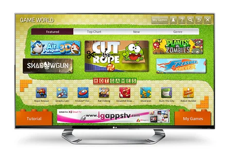 LG popüler oyunların da yer alacağı akıllı televizyon oyun portalını devreye sokuyor