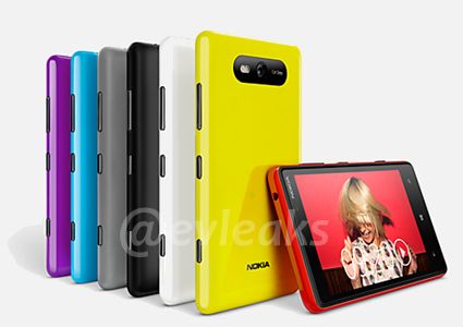 Nokia’nın Windows Phone 8 cihazları Lumia 920 ve Lumia 820’nin görüntüleri sızdı