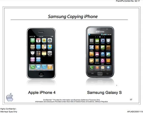 Apple’dan Samsung’a Android’in patent ihlallerine yol açtığıyla ilgili uyarı yapılmış