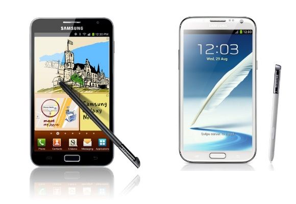 Galaxy Note 2 vs. Galaxy Note