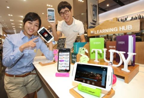 Samsung devasa taşınabilir medya oynatıcısı Galaxy Player 5.8’i tanıttı