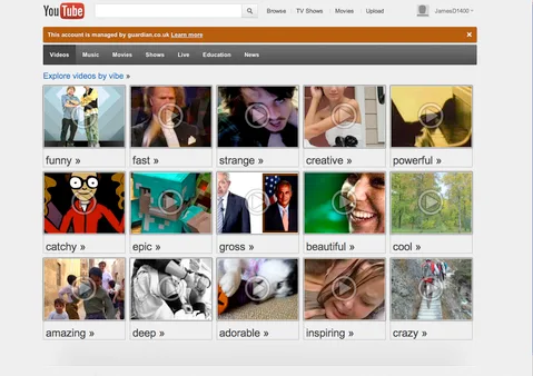 YouTube kişilerin hislerine göre videolar keşfetmesi için Moodwall özelliğini test ediyor