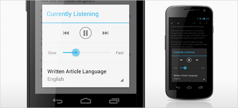 Pocket’ın Android uygulaması güncelleme ile beraber yazıdan sese özelliğine kavuştu