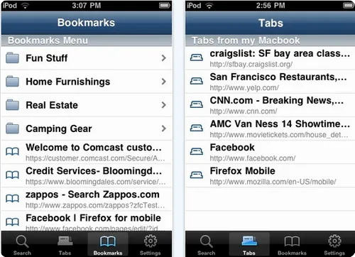 firefox-home-040912 Mozilla Firefox Home’u App Store’dan çekti