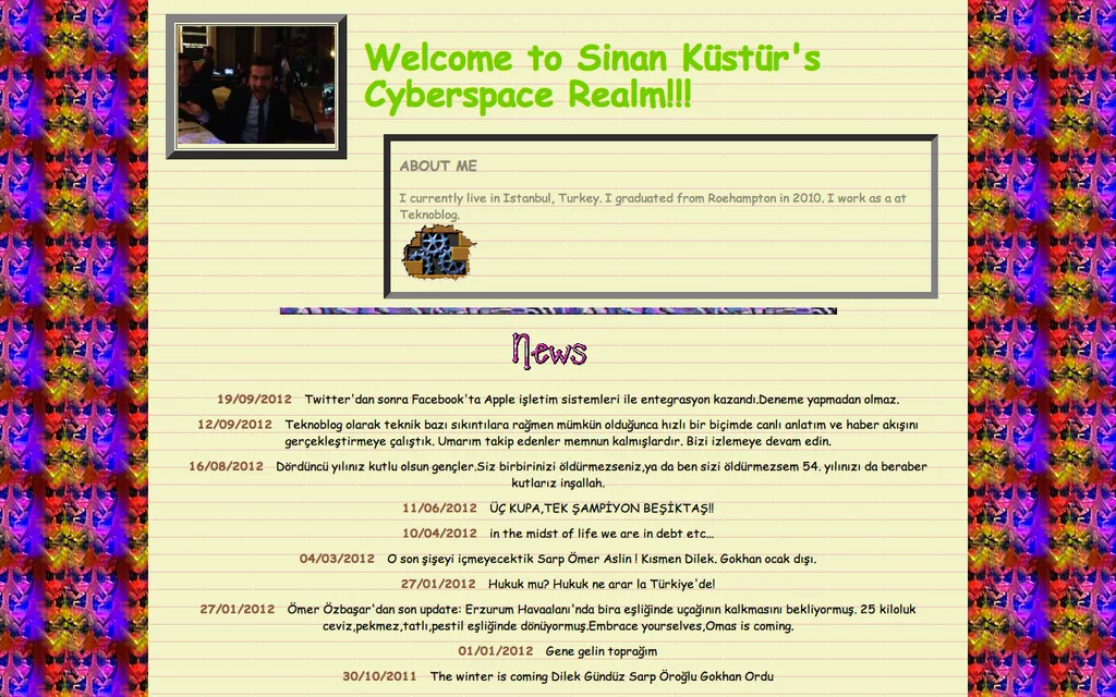 Myspace Yourself ve Geocities Yourself Facebook sayfalarını geçmişe götürüyor