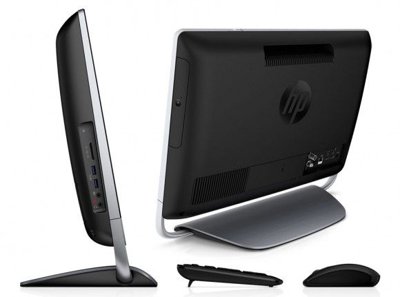 HP ENVY 20 ve 23 TouchSmart monitör bilgisayarlar Windows 8 ile birlikte geliyor