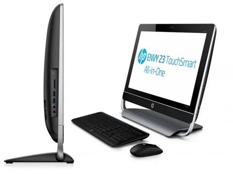 HP ENVY 20 ve 23 TouchSmart monitör bilgisayarlar Windows 8 ile birlikte geliyor