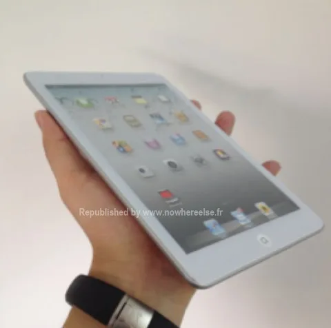 iPad mini’ye ait olduğu iddia edilen fotoğraflar internete sızdı