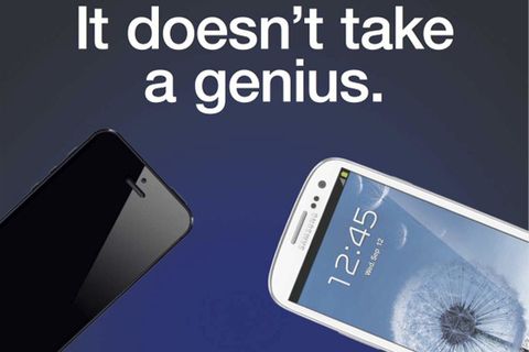 Samsung’a göre Galaxy S III’ü iPhone 5’e tercih etmek için “dahi olmaya gerek yok”