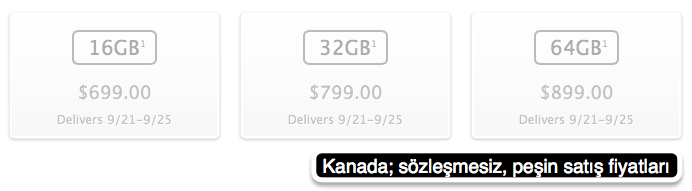 iPhone 5’in 21 Eylülde satışa çıkacağı ülkelerde ön sipariş süreci başladı