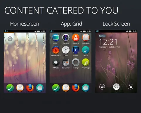 Mozilla Firefox OS’in tasarımıyla ilgili detayları ekran görüntüleriyle birlikte paylaştı