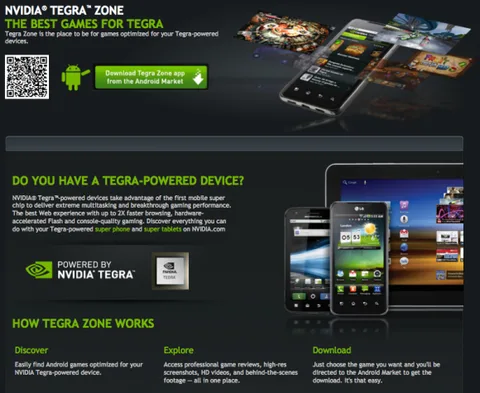 NVIDIA TegraZone kullanıcı sayısı 5 milyonu geçti