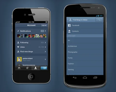 Tumblr’ın Android ve iPhone uygulamaları güncellendi