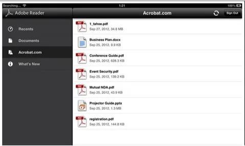 Adobe Reader’ın iOS ve Android uygulamaları bulut depolama desteğine kavuştu