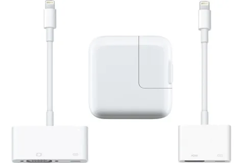 Apple Lightning destekli video adaptörlerini ve 12 Watt USB şarj adaptörünü piyasaya sürdü