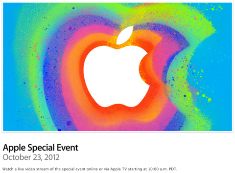 Apple iPad mini etkinliğini web sitesinden de canlı yayınlıyor