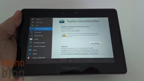 BlackBerry yeni bir tablet hazırlamayı düşünüyor