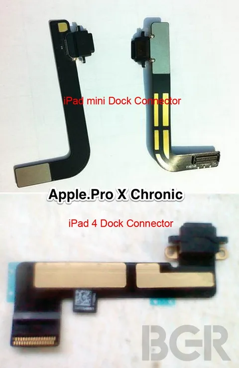 iPad 4’e ait olduğu düşünülen parçalar iPad mini tanıtılmadan önce sızdı
