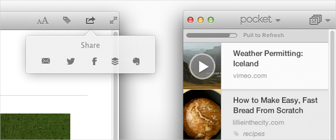 Pocket platformlar arası paylaşım ve çevrimdışı okuma için Mac uygulamasını yayınladı