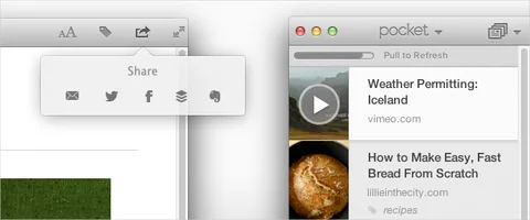 Pocket platformlar arası paylaşım ve çevrimdışı okuma için Mac uygulamasını yayınladı