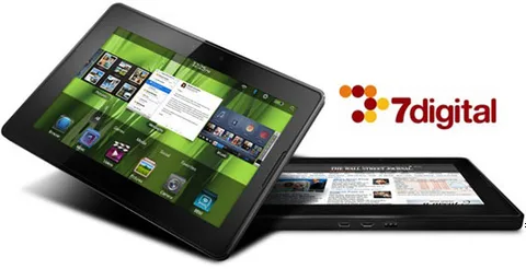 RIM 7digital ile varolan iş ortaklığını BlackBerry 10 cihazlarına da taşıyacak
