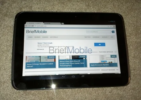 Samsung üretimi Nexus 10 ile ilgili yeni detaylar sızdı