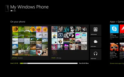 Microsoft Windows 8 ve RT için Windows Phone 8 eş zamanlama uygulamasını yayınladı