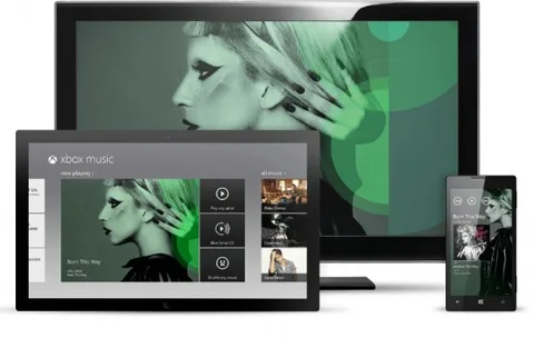 Microsoft Xbox Music servisinin web versiyonunu devreye soktu
