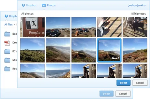 Dropbox Chooser yazılımcılara bulut depolama işlevlerini uygulamalarına ekleme fırsatı sunuyor