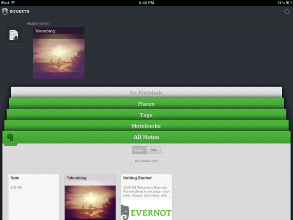 Evernote iOS Uygulaması İncelemesi