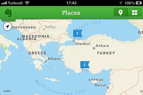 Evernote iOS Uygulaması İncelemesi