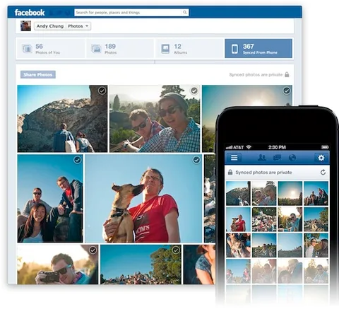 Facebook iOS Photo Sync özelliğini kullanıcılarına ulaştırmaya başladı