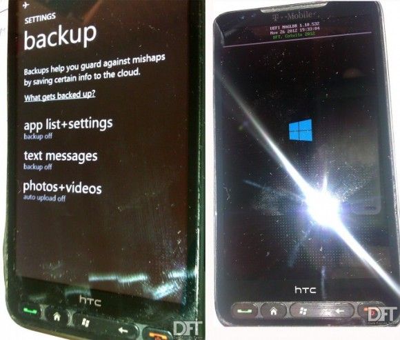 Emektar HTC HD2 üzerinde Windows Phone 8 de çalıştırıldı