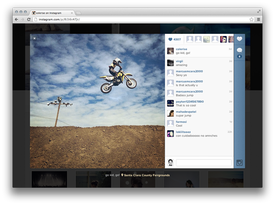 Instagram web tabanlı profil sayfalarını kullanıma sundu