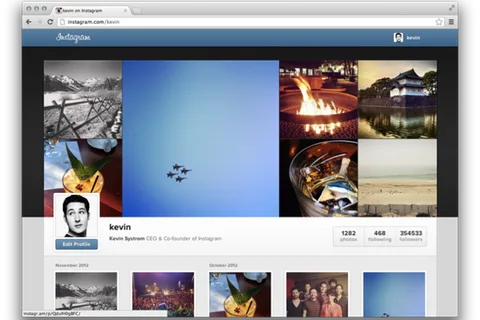 Instagram web tabanlı profil sayfalarını kullanıma sundu