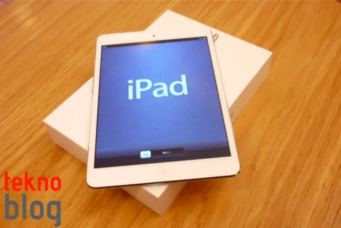 Apple iPad mini için farklı boyutları değerlendirmiş
